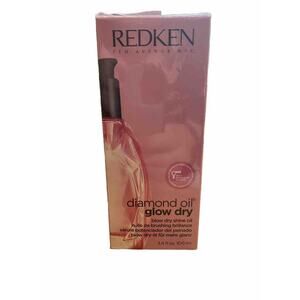 Redken Diamond Oil Glow Dry Blow Dry Shine Oil 3.4 oz / 100 ml, NEW SEALED